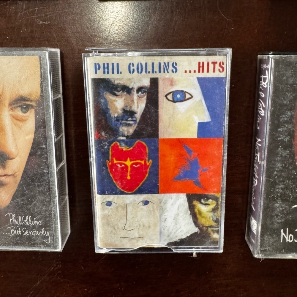 Vintage Phil Collins And Genesis Cassette Tape Lot Of 6 All Tested And Working - Picture 6 of 16